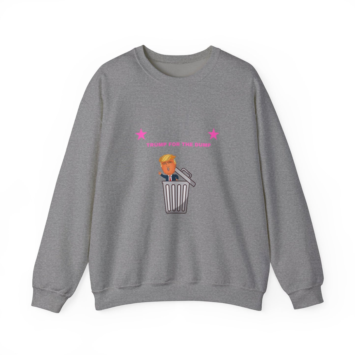 Trump For The Dump Pink Sweatshirt