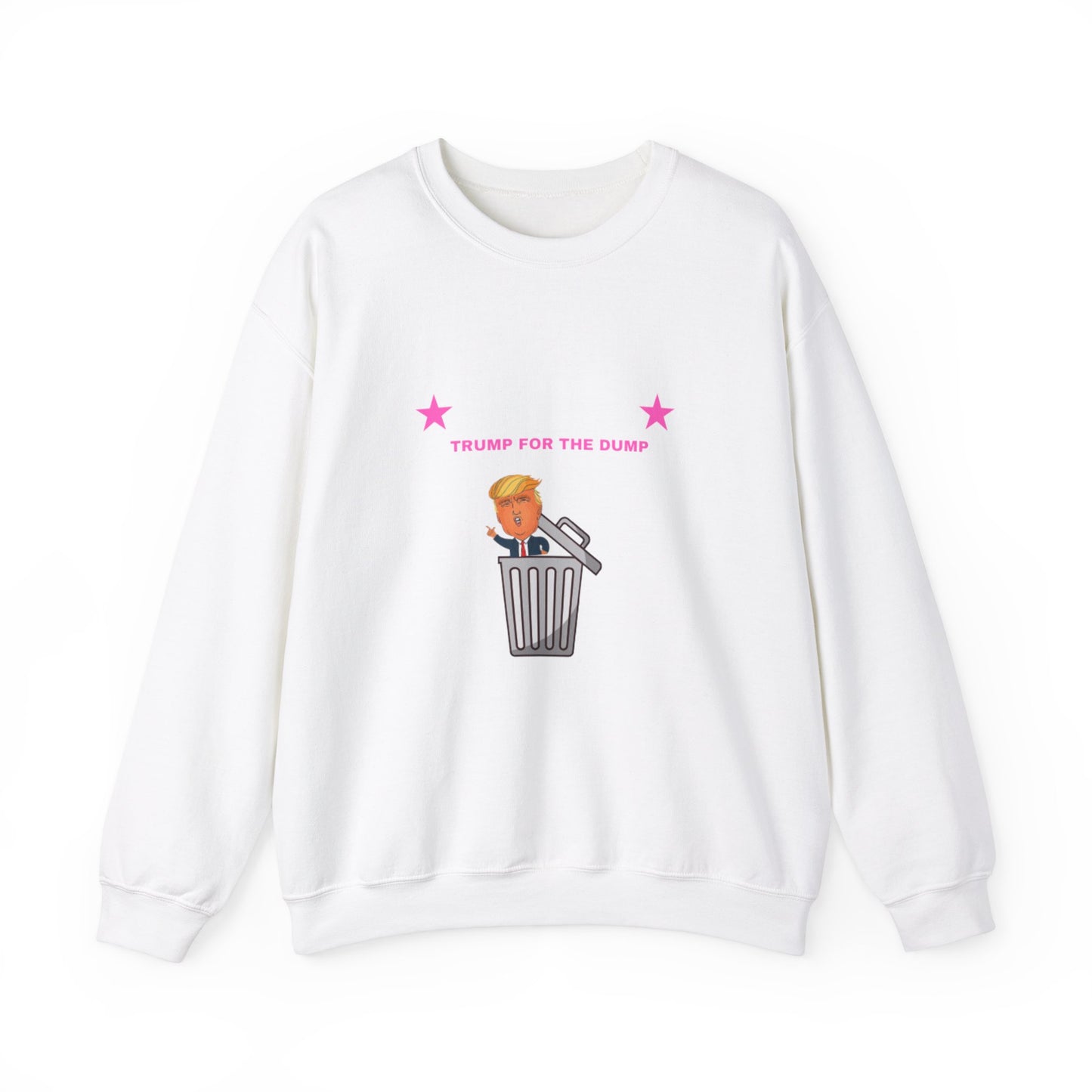 Trump For The Dump Pink Sweatshirt