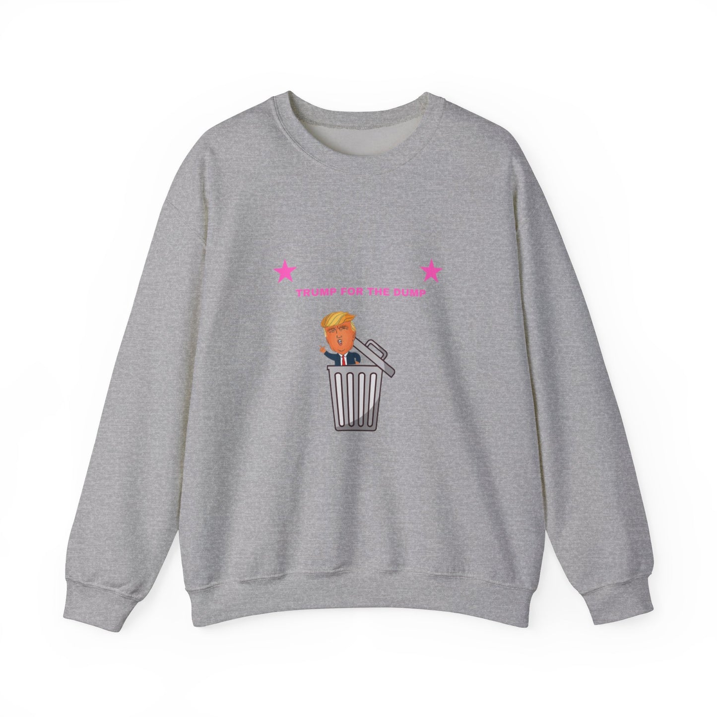 Trump For The Dump Pink Sweatshirt