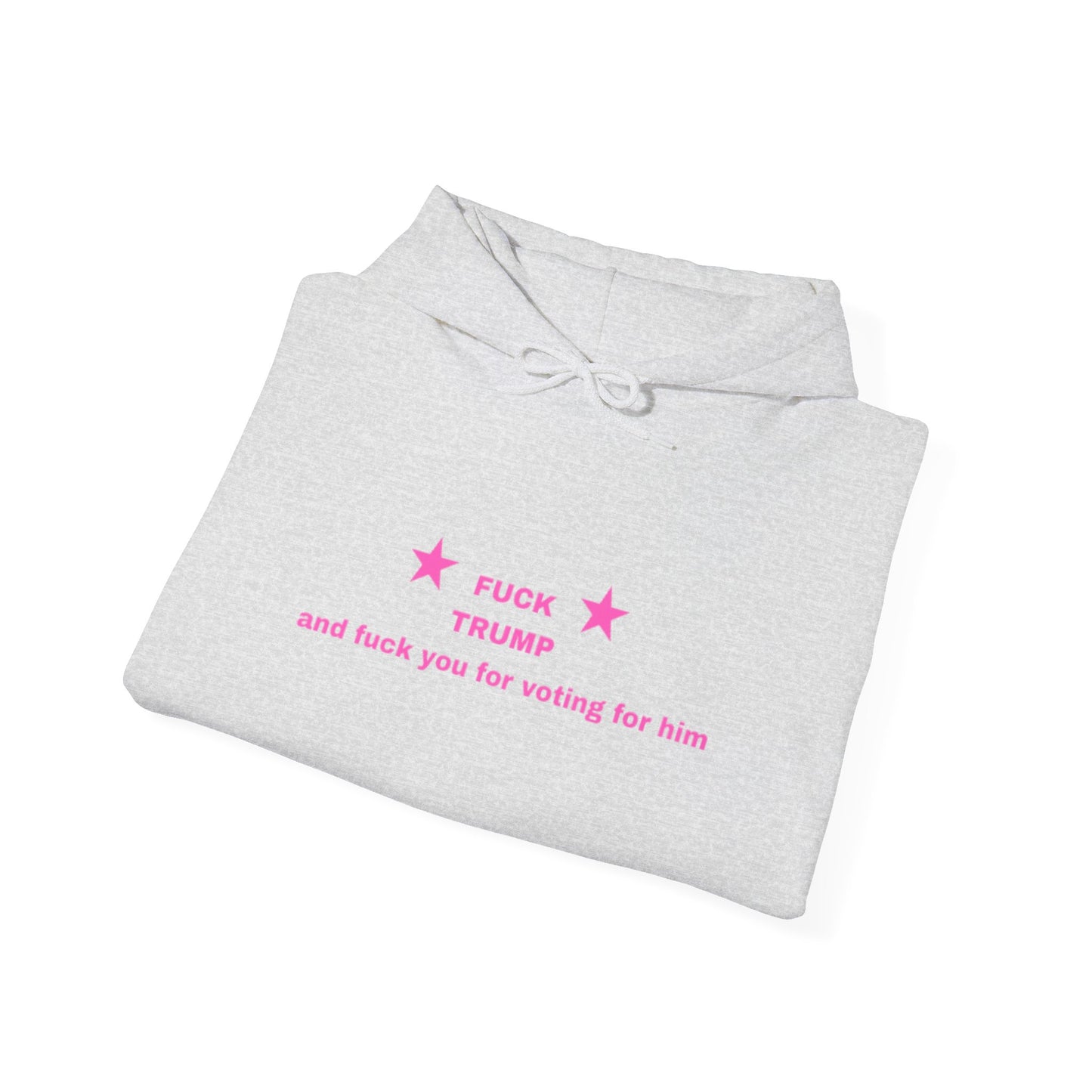 Fuck Trump Pink hoodie