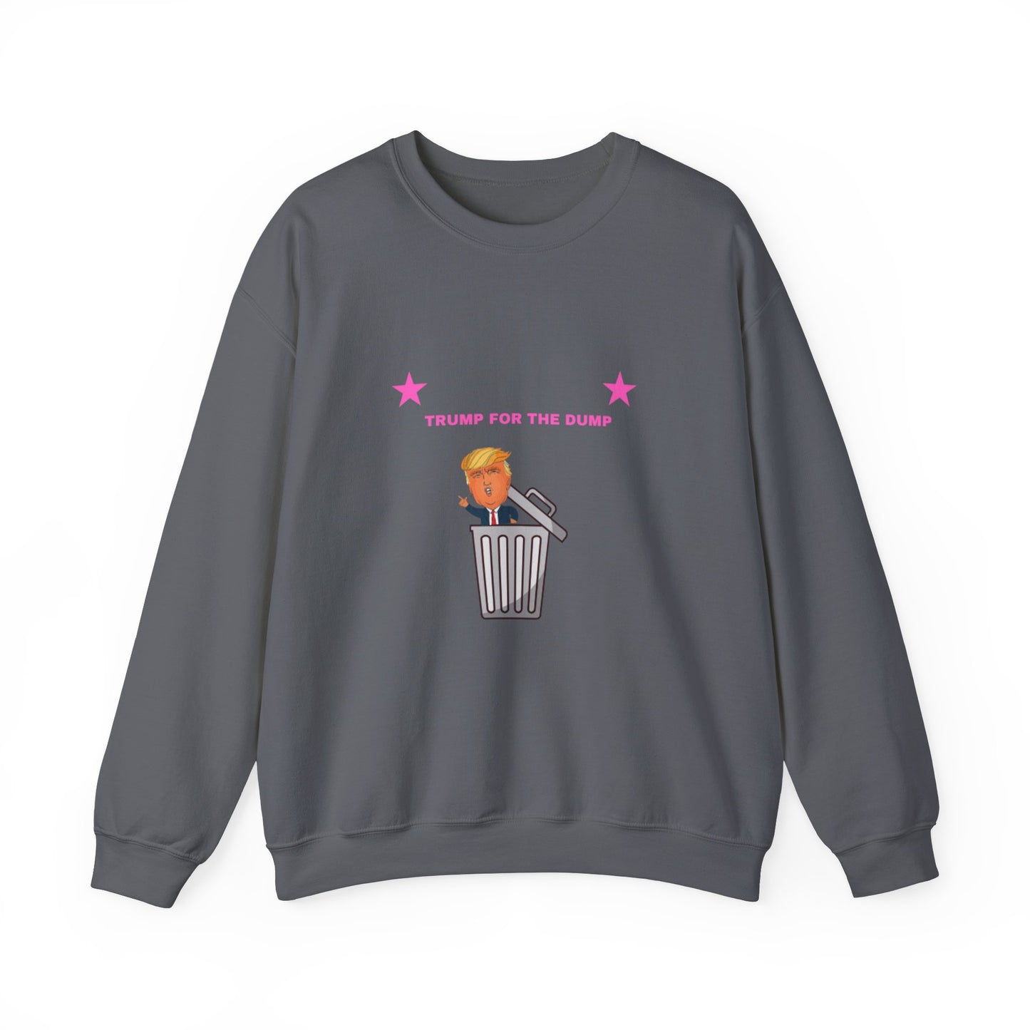 Trump For The Dump Pink Sweatshirt