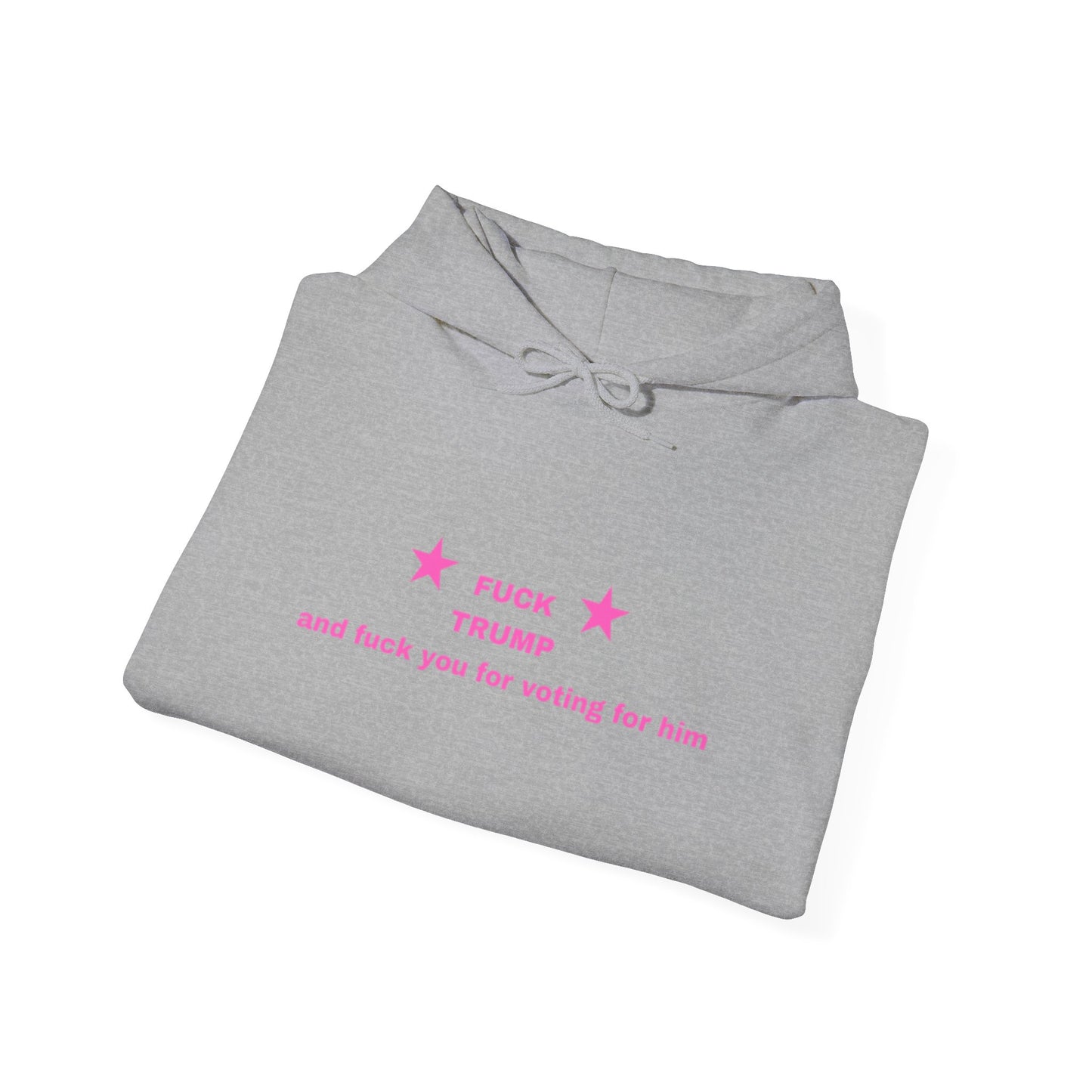 Fuck Trump Pink hoodie