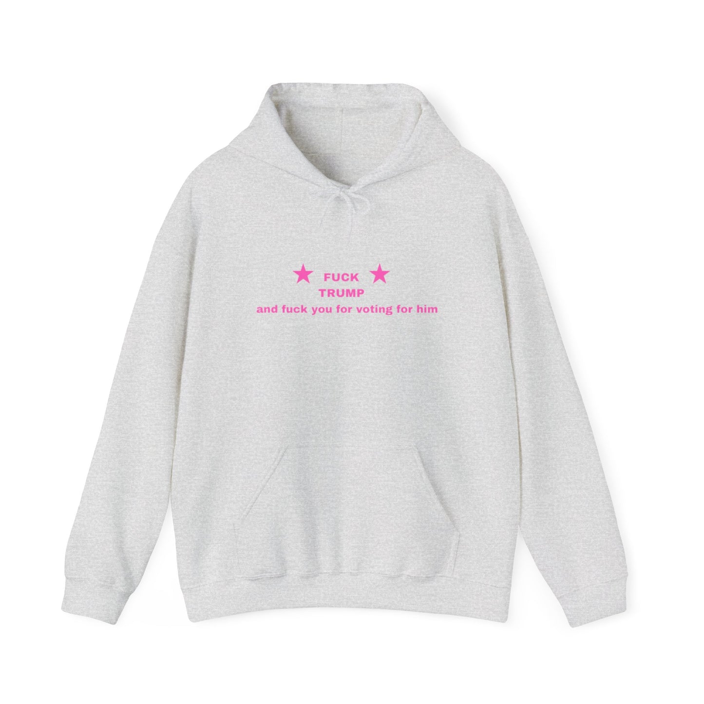 Fuck Trump Pink hoodie