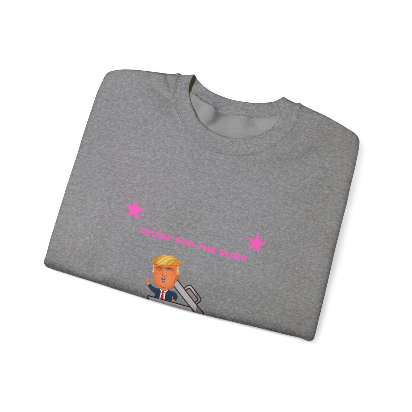 Trump For The Dump Pink Sweatshirt